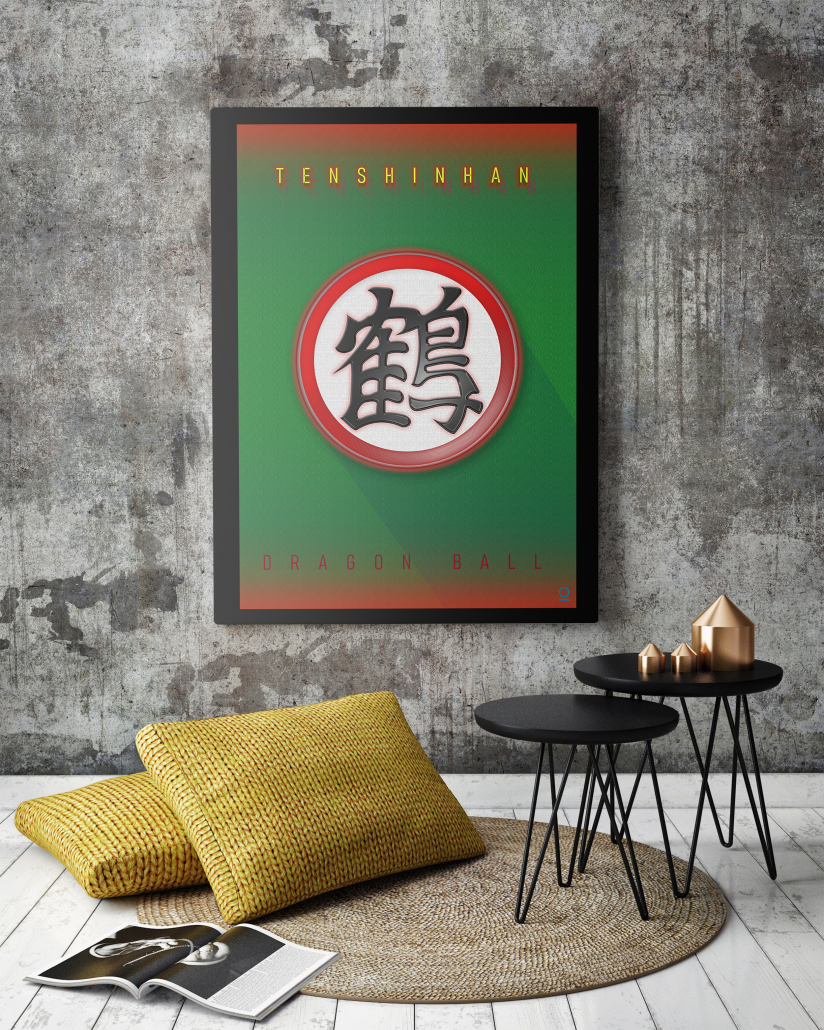 affiche DBZ tenshinhan