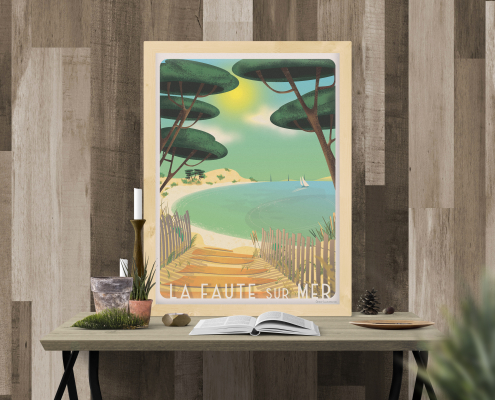 Illustration de La faute sur mer